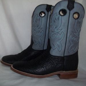 Bonanza Genuine Leather Exotic Buffalo Boots